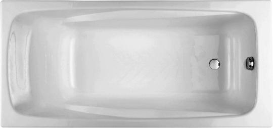 Чугунная ванна Jacob Delafon Repos E2904-S-00 180x85, без ручек