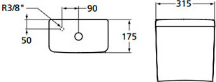 Бачок для унитаза Ideal Standard Connect (E797001)
