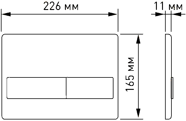 Унитаз подвесной 4 в 1 BERGES WASSERHAUS NOVUM (042415)