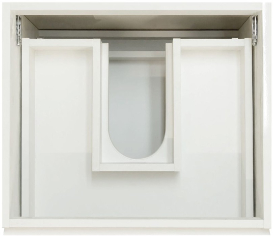Комплект мебели Эстет Dallas Luxe 120 подвесная, 1 ящик, под стиральную машину, L