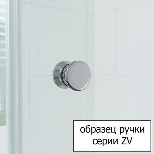 Шторка на ванну Vegas Glass ZV 160 07 10 профиль матовый хром, стекло сатин