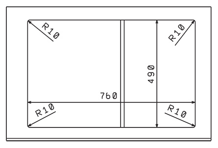 Мойка кухонная Florentina Гаттинара 780 (20.255.B0780.107) песочная