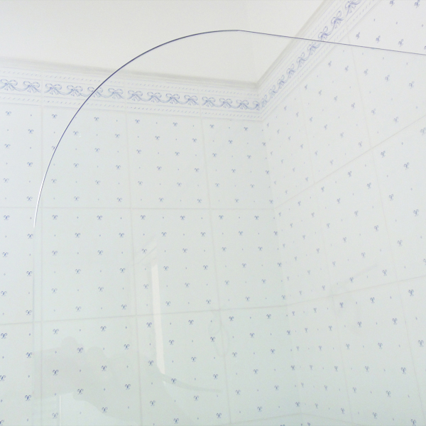 Шторка на ванну GuteWetter Lux Pearl GV-601AS правая 65 см стекло бесцветное, профиль матовый хром