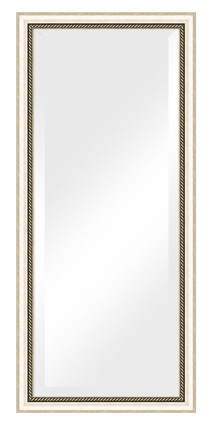 Зеркало Evoform Exclusive BY 1202 73x163 см старое серебро с плетением