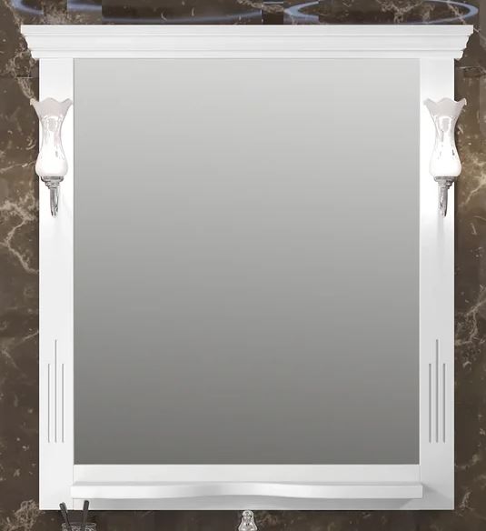 Зеркало OPADIRIS РИСПЕКТО 95 (Z0000012538) белый матовый