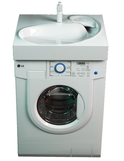Раковина подвесная RAVAL BUTA 60 (5211600) для стиральной машины
