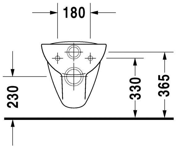 Унитаз подвесной DURAVIT D-CODE (253509000021-WG)