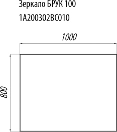 Комплект мебели Акватон Брук 100 (60+40) дуб латте