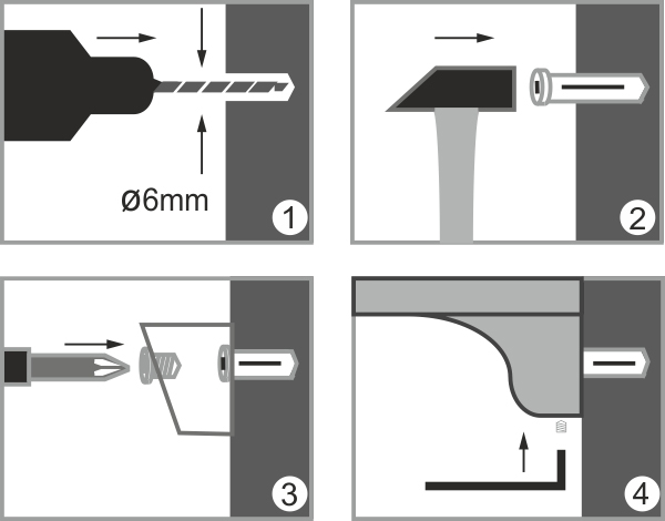 Полка Wasserkraft Kammel (8311)