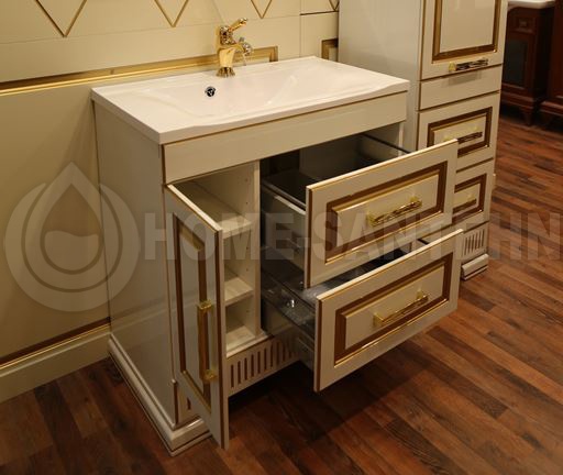 Комплект мебели Opadiris Оникс 80 золотая патина