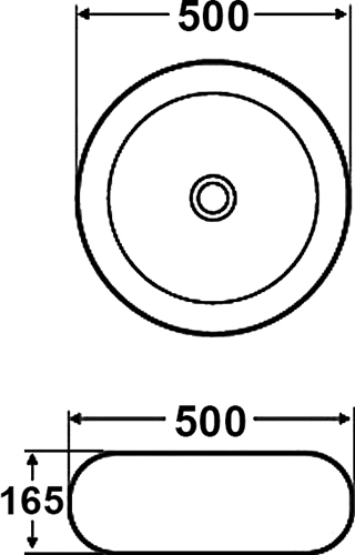 Раковина Melana 805-7069