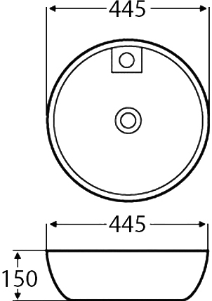 Раковина BelBagno BB3218