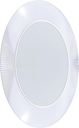Зеркало круглое Laufen Kartell by Laufen 80 прозрачное, с подсветкой