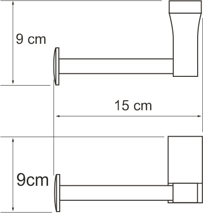 Держатель туалетной бумаги Wasserkraft Lopau (K-6096)