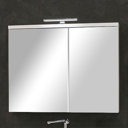 Зеркало-шкаф Акватон Брук 100 белый (1A200702BC010)