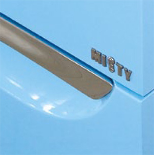 Тумба для комплекта Misty Жасмин 105 голубая эмаль, 6 ящиков