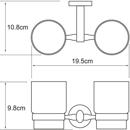 Стакан Wasserkraft Rhein (6228D)