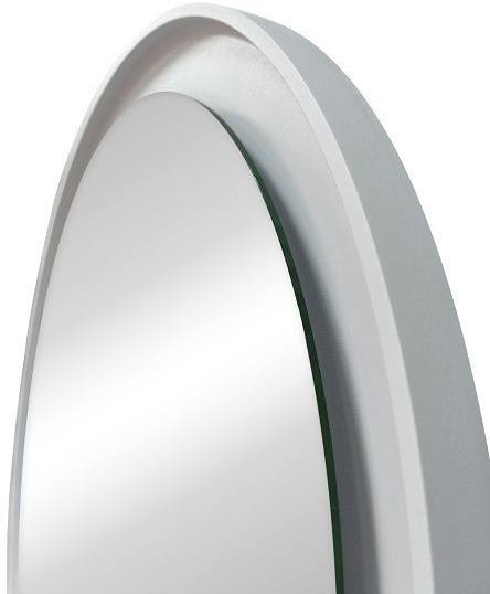 Зеркало круглое Art&Max Napoli 60 белое