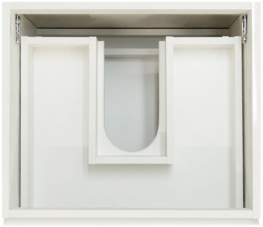 Комплект мебели Эстет Dallas Luxe 110 напольная, 2 ящика, R