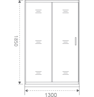 Душевая дверь GOOD DOOR INFINITY 130x185 (INFINITY WTW-130-C-CH)