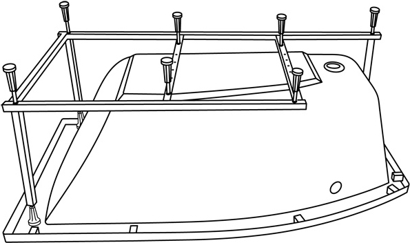 Ванна акриловая Excellent Magnus 160x95 (WAEX.MGP16WH) R