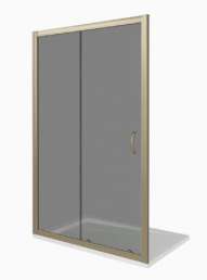 Душевая дверь GOOD DOOR JAZZE 110x185 (JAZZE WTW-110-B-BR)