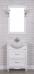 Тумба с раковиной ValenHouse Эллина 65 белая, 2 ящика, ручки хром - фото №4