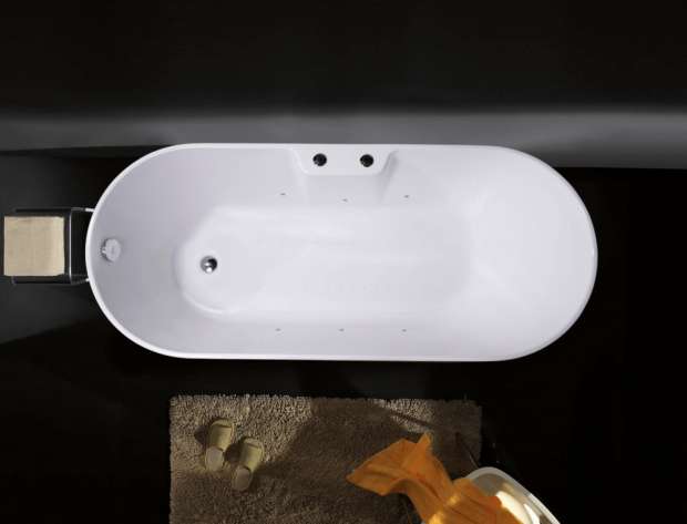 Акриловая ванна Orans BT-NL601- FTSI Black 175x75