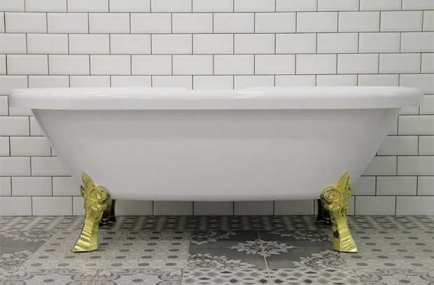 Акриловая ванна Radomir Леонесса 1-01-3-0-9-138 175x80 ножки золото