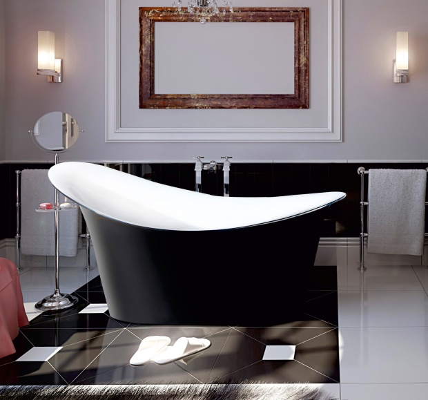 Акриловая ванна Lagard Tiffany Black Agate
