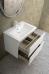 Тумба с раковиной Art&Max Platino 60, подвесная, белый матовый - фото №4