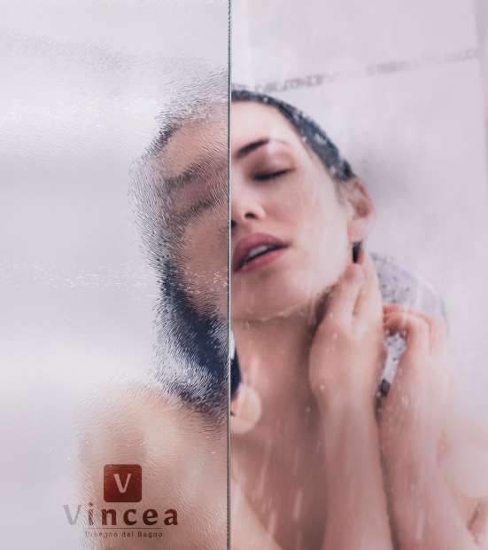 Душевой уголок Vincea Garda VSS-1G9011CH 110x90 см, профиль хром, стекло шиншилла