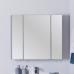 Зеркало-шкаф Aquanet Алвита 100 серый антрацит - фото №1
