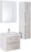 Комплект мебели Roca Ronda 60 белая, бетон - фото №4