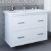 Комплект мебели Sanflor Модена 105, подвесная, белая - фото №2