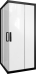 Душевой уголок STWORKI Дублин 90x90 см профиль черный матовый, прозрачное стекло, с поддоном - фото №11