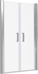 Душевая дверь GOOD DOOR PANDORA 100x185 (Пандора SD 100*100-C-CH)