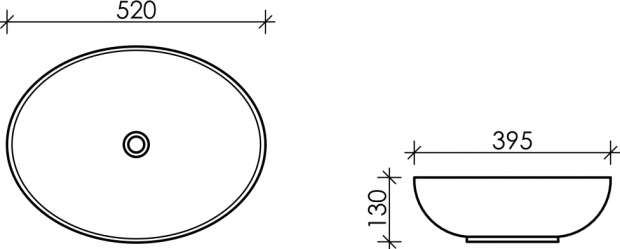 Раковина Ceramica Nova Element CN6017