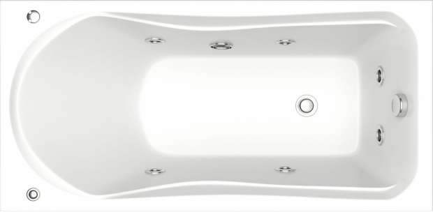 Акриловая ванна Bas Бриз 150x75 с г/м