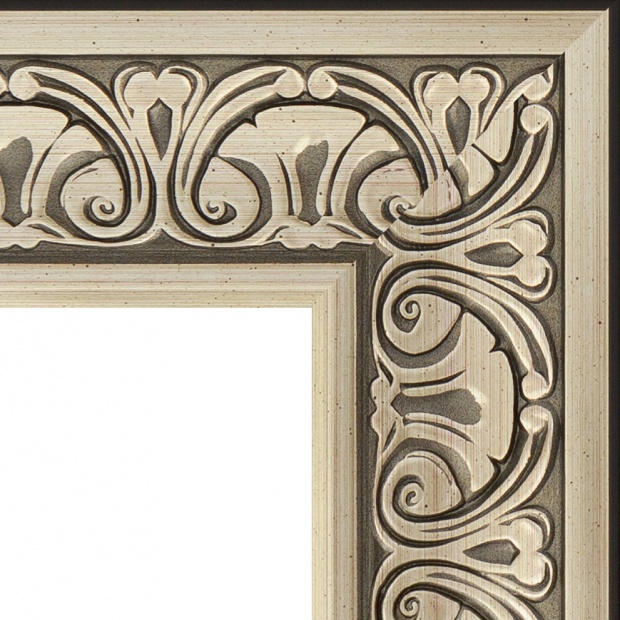 Зеркало Evoform Exclusive BY 3398 60x80 см барокко серебро