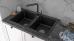 Мойка кухонная Paulmark PM238150-BL черная - фото №2