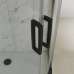 Душевой уголок STWORKI Эстерсунд 110x80 см профиль черный матовый, с поддоном - фото №7