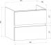 Комплект мебели Art&Max Techno подвесная, 60, смоки софт - фото №10