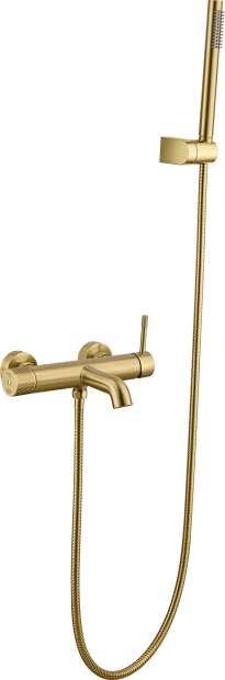 Смеситель для ванны с душем Boheme Uno 463-MG matt gold