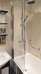Шторка на ванну GuteWetter Lux Pearl GV-601 левая 90 см стекло бесцветное, профиль матовый хром - фото №2