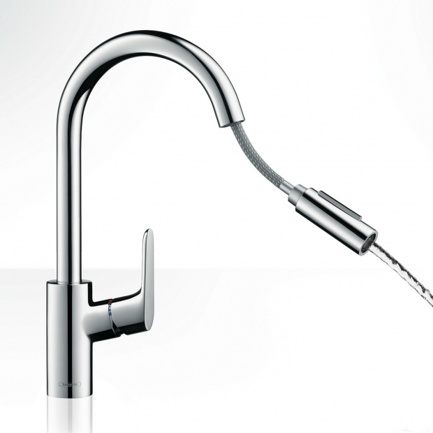 Смеситель для кухонной мойки HANSGROHE FOCUS M41 73895000 хром