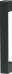 Душевой уголок Vegas Glass ZA-F Novo 110*80 02М 10 профиль черный матовый, стекло сатин - фото №4