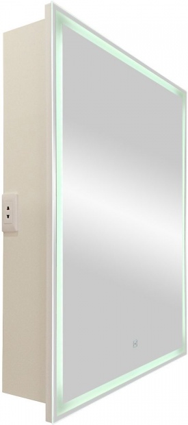 Зеркало-шкаф Art&Max Techno 60 L с подсветкой