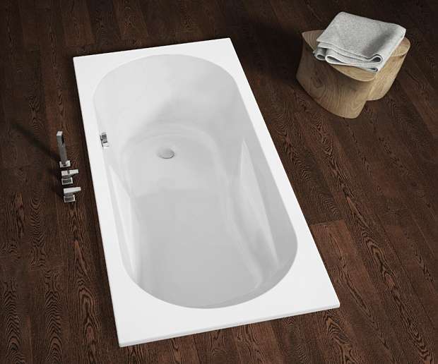 Акриловая ванна Riho Bathtubs Lazy 170х75 L