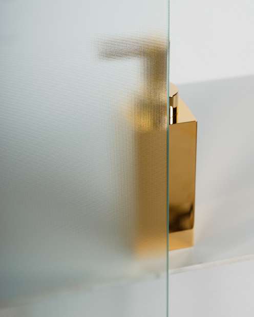 Душевая дверь в нишу BelBagno Uno B-1-90-P-Cr стекло текстурное